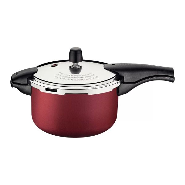OLLA A PRESION TRAMONTINA 6LTS VANCOUVER BORDO TEFLONADA 20589/724