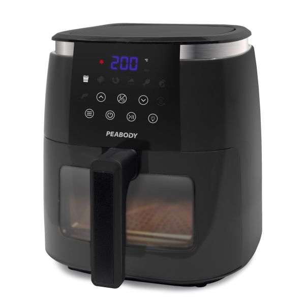 FREIDORA AIR FRYER PEABODY 8LTS. PE-AFD800N NEGRO