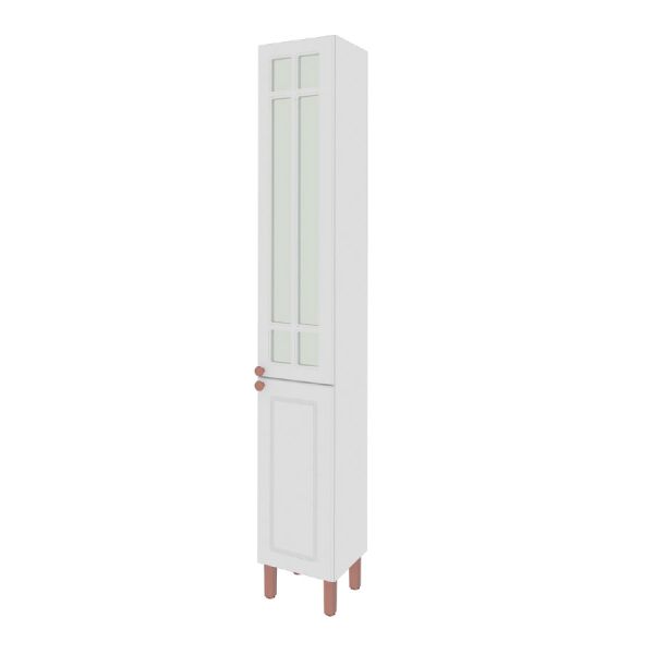 ALACENA ABBA SIMPLE VIDRIO REFLECTA 6147.8  BLANCO