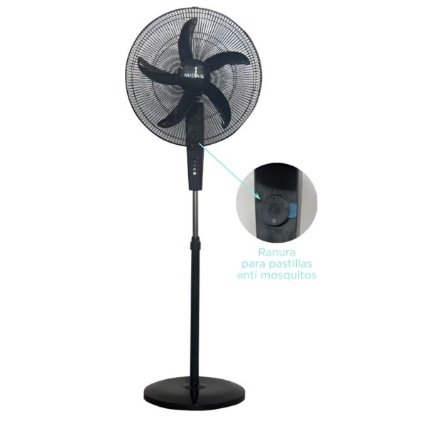 VENTILADOR MIDAS DE PIE 20