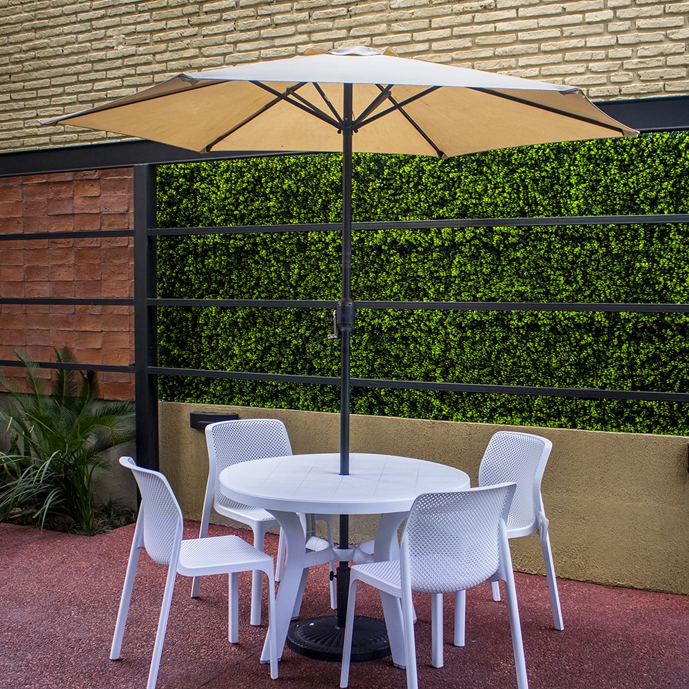 SOMBRILLA ORIENT MARKET 2.5DM CON BASE SYROCCO NYF-11061